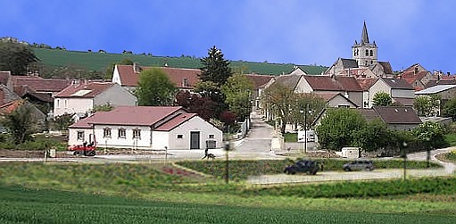 vue extérieure de la salle des fêtes de Saint-Cyr-les-Colons